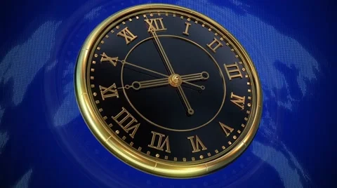 Gold Watch in the Background 库存影片 65451569