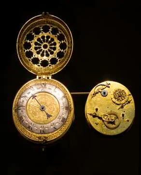 Gold watch Stock Photos