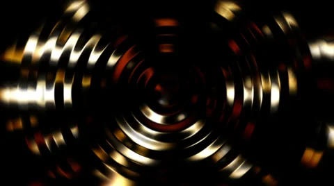 Gold wave Stock Footage 35714930