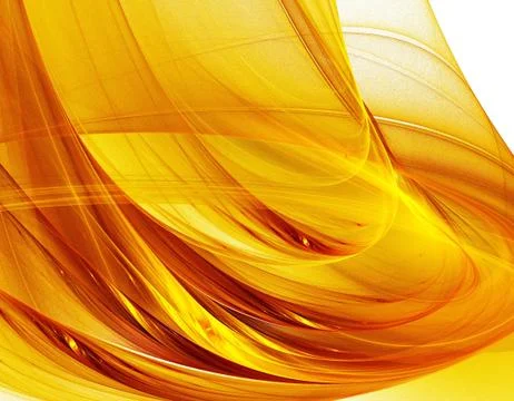 Gold wave Stock Illustration