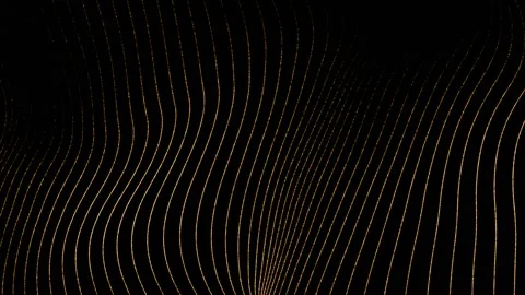 Gold wavy lines on Stock Footage 334017090