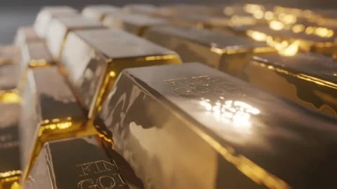 Gold wealth rich Stock-Footage 274415281