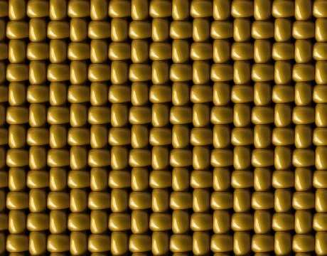 Gold weaved mesh seamless pattern. Illustration 3D. Stock Illustration