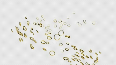 Gold Wedding Rings Stock Footage 168586133