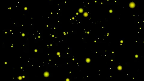 Gold, white glowing particles vertical all the video rising on black backgr.. Stock Footage 313155438