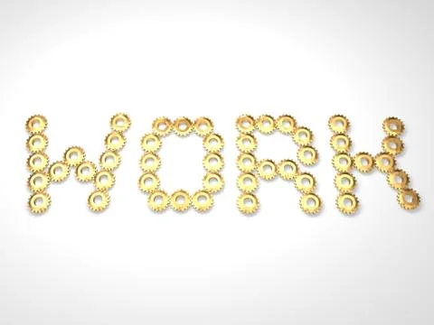 Gold work Stock Illustration