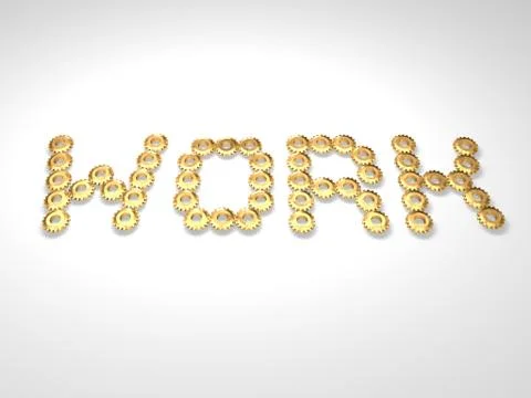 Gold work Stock Illustration