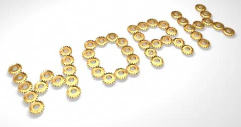 Gold work Stock Illustration