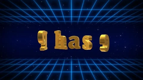 Golden 3d text ds has phase levitating in futuristic digital grid space with 스톡 동영상 344648197