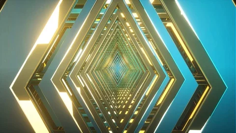 Golden abstrack bar Background 库存影片 123432745