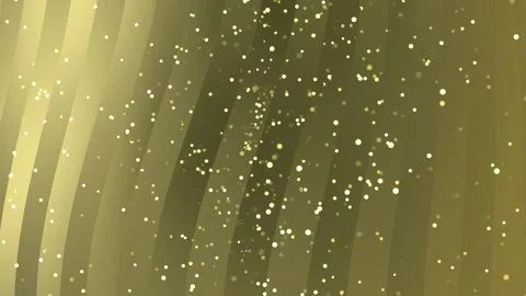 Golden abstract background with floating sparkling lights Stock Footage 323152695