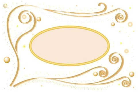 Golden abstract background Stock Illustration