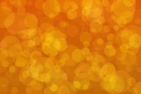 Golden abstract defocused background, circle shape bokeh pattern. 스톡 일러스트