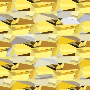 Golden abstract geometric background. Ilustración de archivo