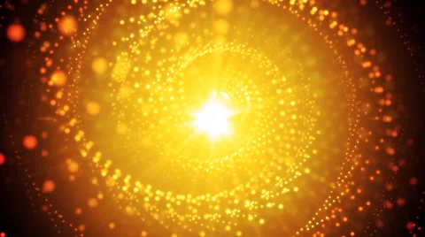 Golden Abstract Glitters Stock Footage 40895190