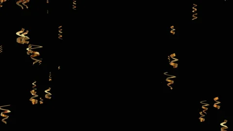 Golden Abstract Particle Rain   Falling Soft Glow Bokeh Stock Footage 120635284
