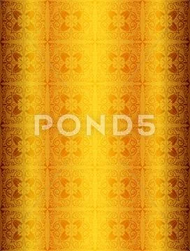 Golden abstract texture Stock Illustration