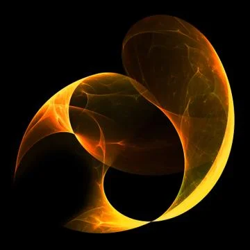 Golden abstraction Stock Illustration