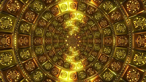 Golden Age background Stock Footage 102447633