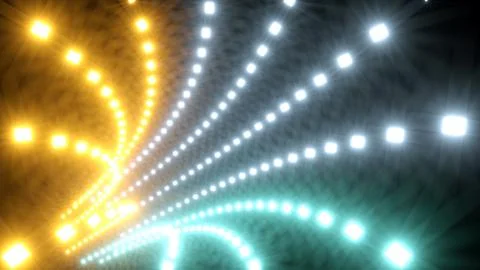 Golden and silver Glow light effect. Star burst with sparkles. Illustration Stock Illustration