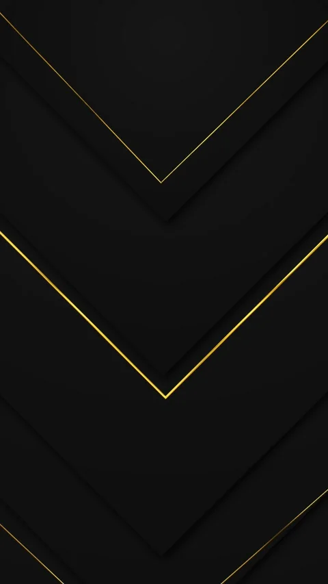 Golden angular chevron matte layered depth and sharp elegant lines. Perfect for Stock Footage 340453078