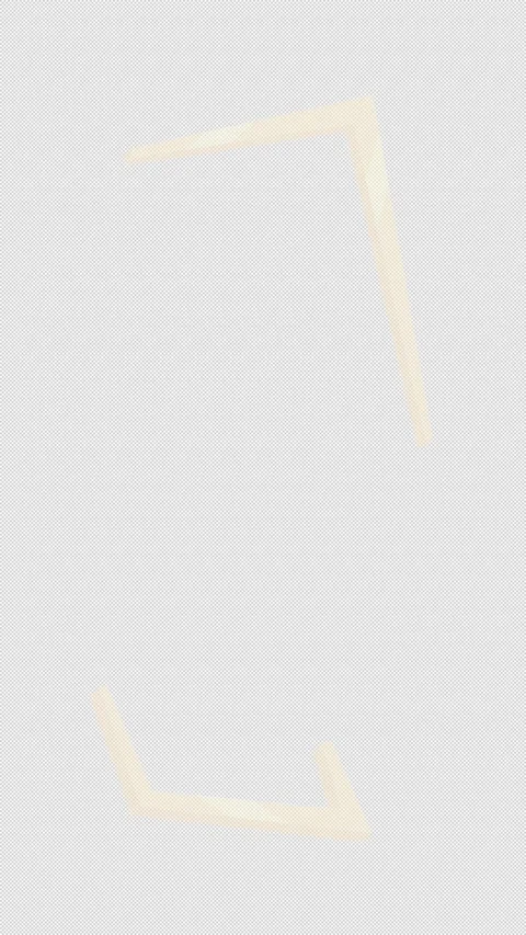 Golden angular corners forming stylish frame 2D vertical animation Video stock 305769519