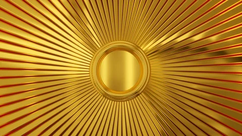 Golden animation rotating background 库存影片 123432772