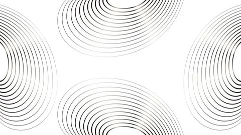 Golden arch line pattern on a white background. Abstract background design .. Ilustración de archivo