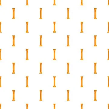 Golden architectural columns forming seamless classical pattern Illustrazione stock