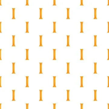 Golden architectural pillars creating a seamless pattern background イラスト素材