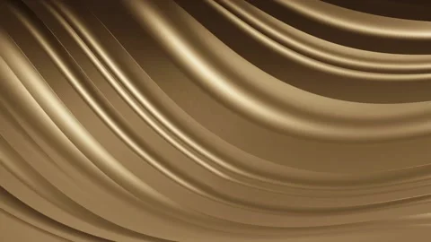 Golden art wave background, elegant style modern Stock Footage 130435330