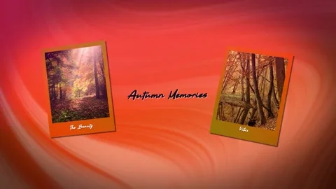 Golden Autumn Slideshow Stock After Effects