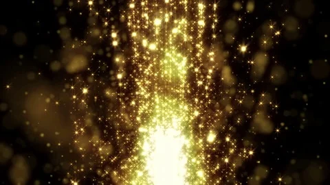 Golden background animation Stock Footage 81754207