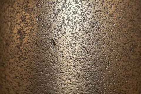 Golden background of an authentic image of an object, zoom on its texture f.. Stockfoto's