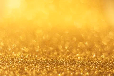 Golden background, glitter Stock Photos