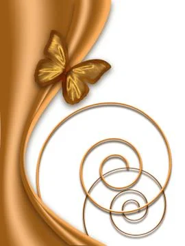 Golden background Illustrazione stock