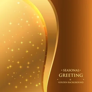 Golden background Illustrazione stock