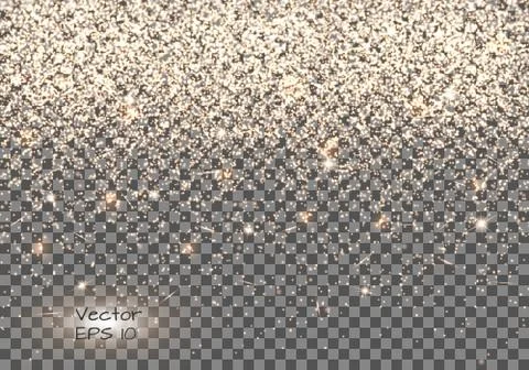 Golden background lights Stock Illustration