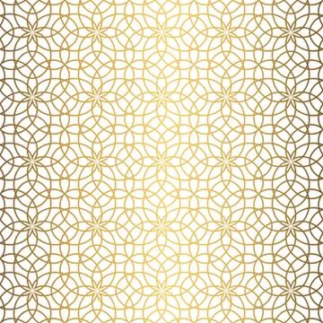 Golden background. Luxury seamless pattern elegant design Stock Illustration