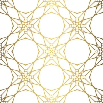 Golden background. Luxury seamless pattern elegant design Illustrazione stock