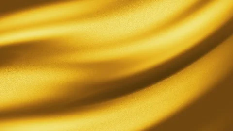 Golden background with moving light lines and noises. Animation of an abstract Stock Footage 309473237