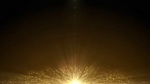 Golden background texture, on black background Stock Footage 123277687