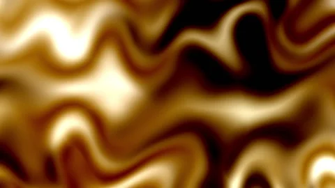 Golden Background with Twist Gradient Motion Stock Footage 236061781