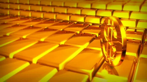 GOLDEN BARS Stock Footage 831989