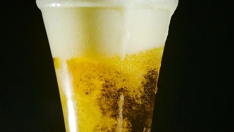 Golden beer Stock Footage 121411140