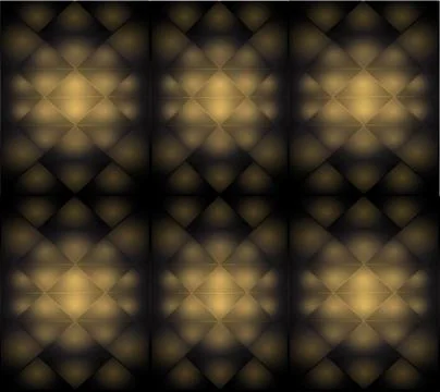 Golden black background Stock Illustration