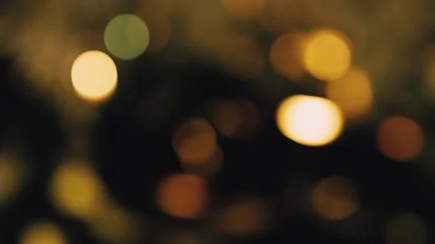 Golden blur background with loop motion Stock Footage 196851549