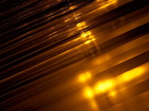 Golden blurred background - abstract computer generated illustration Stock Illustration
