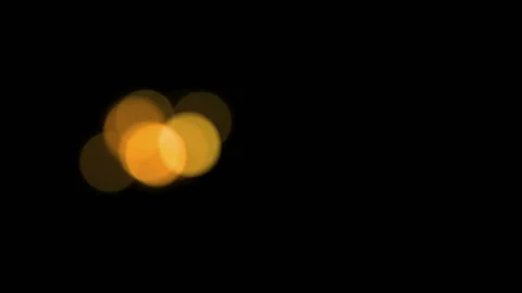 Golden Blurred Light Stock Footage 90353671