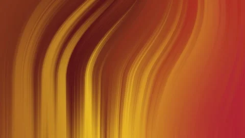Golden blurry wave patterns on an orange background. Suitable for abstract Stock Footage 320652967